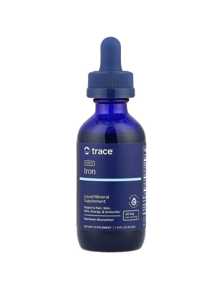 Ionic Iron, 22mg - 56 ml. | Trace Minerals