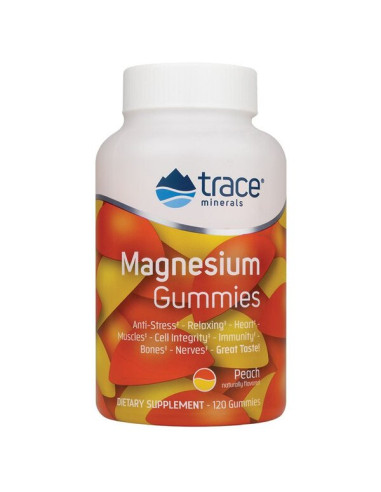 Magnesium Gummies, Peach - 120 gummies | Trace...