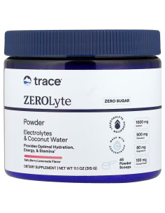 ZEROLyte Powder, Salty Berry Lemonade - 315g | Trace...