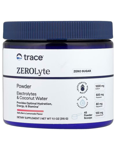ZEROLyte Powder, Salty Berry Lemonade - 315g |...