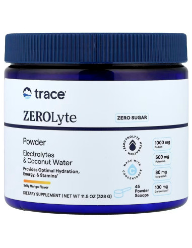 ZEROLyte Powder, Salty Mango - 328g | Trace...