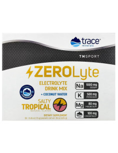 ZEROLyte, Salty Tropical - 30 packets | Trace Minerals