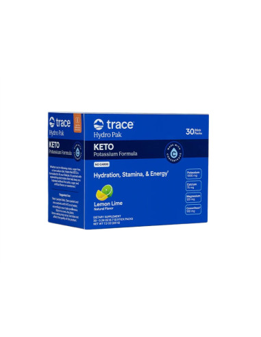 Hydro Pak Keto, Lemon Lime - 30 packets | Trace...