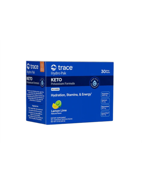 Hydro Pak Keto, Lemon Lime - 30 packets | Trace Minerals