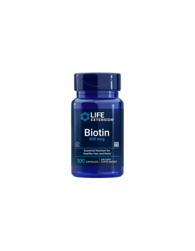 Biotin - 100 capsules | Life Extension