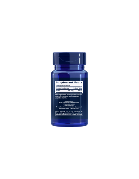 Biotin - 100 capsules | Life Extension