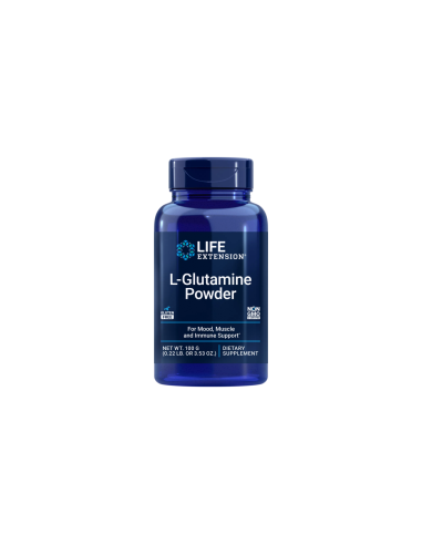 L-Glutamine Powder - 100 grams | Life Extension