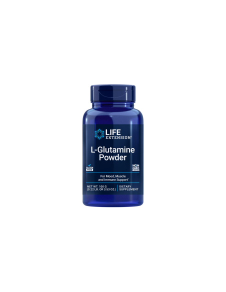 L-Glutamine Powder - 100 grams | Life Extension