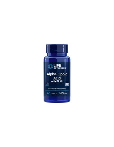 Alpha-Lipoic Acid with Biotin - 60 capsules |...
