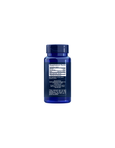 Alpha-Lipoic Acid with Biotin - 60 capsules | Life Extension