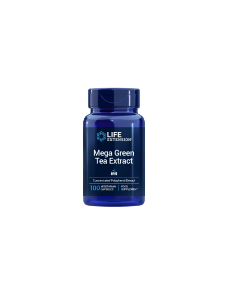 Mega Green Tea Extract, EU - 100 capsules | Life Extension