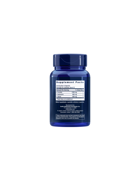 Branched Chain Amino Acids - 90 capsules | Life Extension