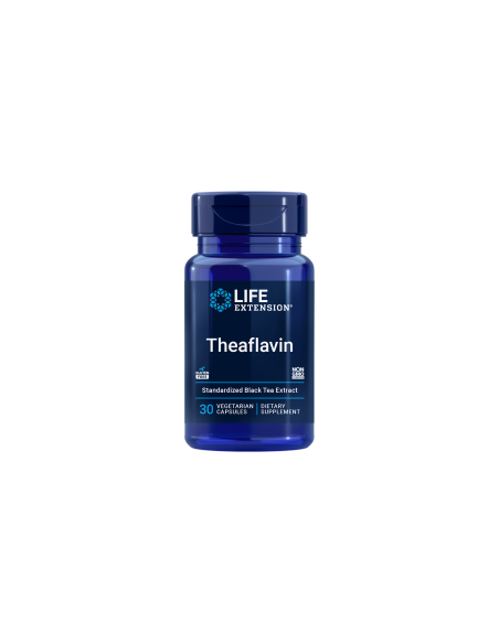 Theaflavin Standardised Extract - 30 vegetarian capsules | Life Extension