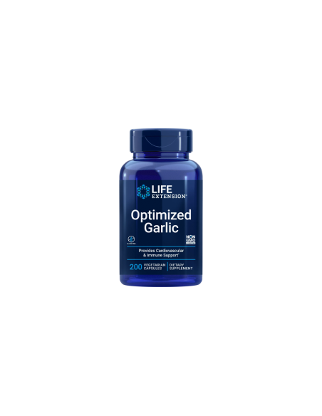 Optimized Garlic - 200 vegetarian capsules | Life Extension