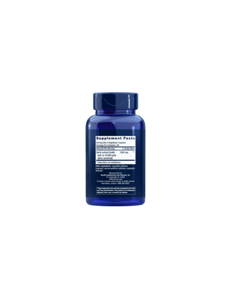 Optimized Garlic - 200 vegetarian capsules | Life Extension