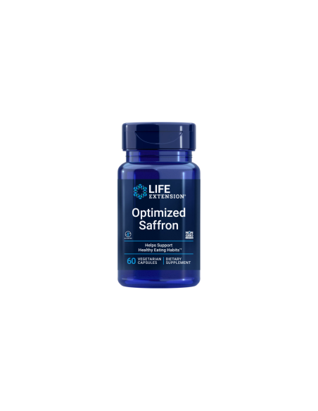 Optimized Saffron with Satiereal® - 60 vegetarian capsules | Life Extension