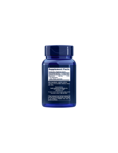 Magnesium Caps - 100 vegetarian capsules | Life...