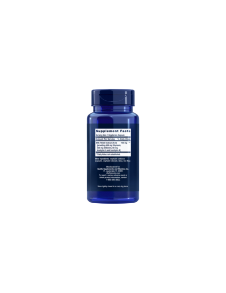 Certified European Milk Thistle - 60 vegetarian capsules | Life Extension