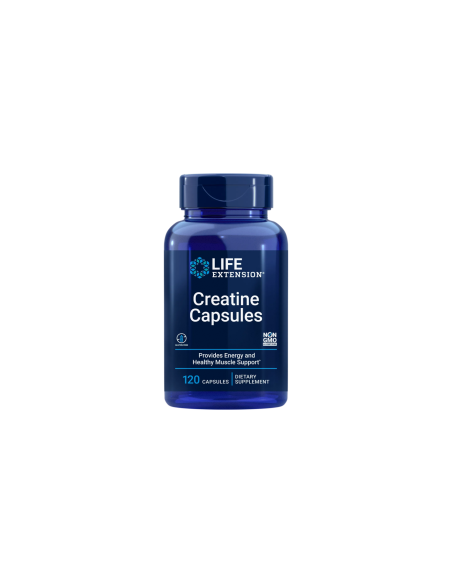 Creatine Capsules - 120 vegetarian capsules | Life Extension