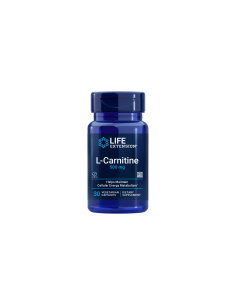 L-Carnitine - 500 mg 30 vegetarian capsules | Life Extension
