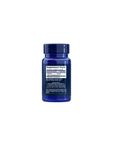 L-Carnitine - 500 mg 30 vegetarian capsules |...