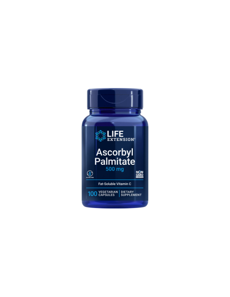 Ascorbyl Palmitate - 100 vegetarian capsules | Life Extension