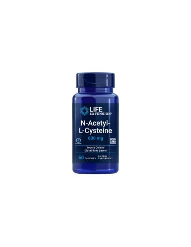 N-Acetyl-L-Cysteine - 600 mg 60 vegetarian...