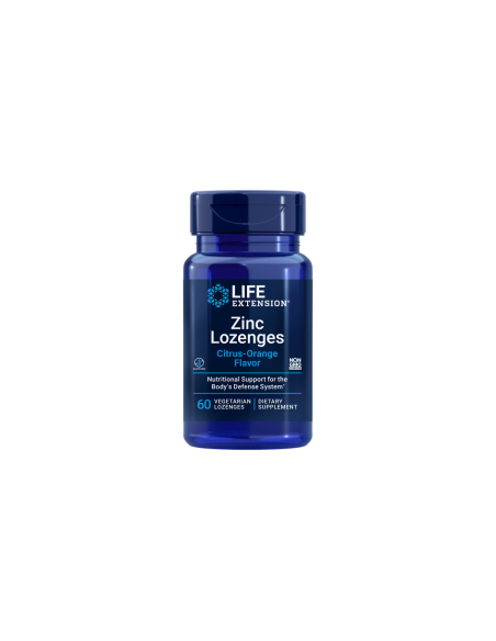 Zinc Lozenges - 60 vegetarian lozenges | Life Extension