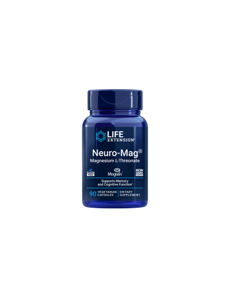 Neuro-Mag® Magnesium L-Threonate - 90 vegetarian capsules | Life Extension