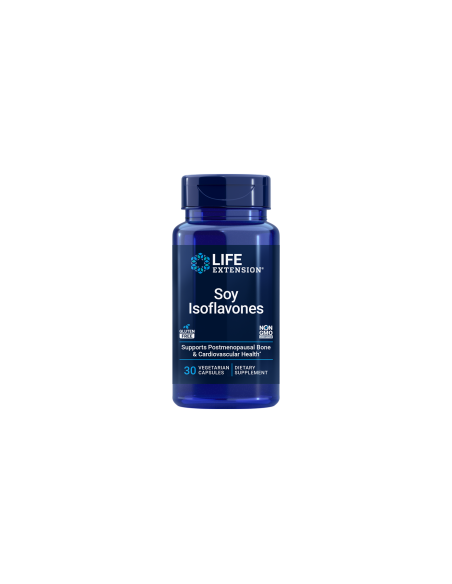 Soy Isoflavones - 30 vegetarian capsules | Life Extension