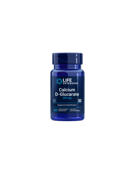 Calcium D-Glucarate - 60 vegetarian capsules | Life Extension