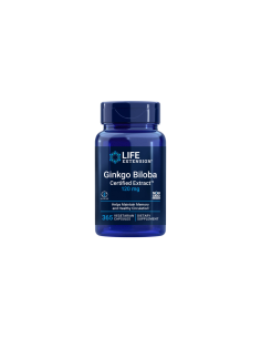 Ginkgo Biloba Certified Extract - 365 vegetarian capsules...