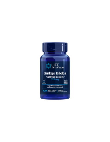 Ginkgo Biloba Certified Extract - 365...
