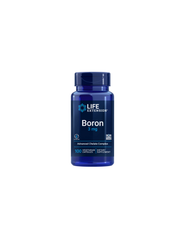 Boron, 100 vegetarian capsules | Life Extension