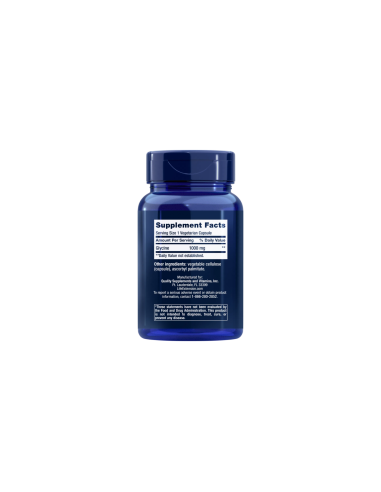 Glycine - 100 vegetarian capsules | Life Extension