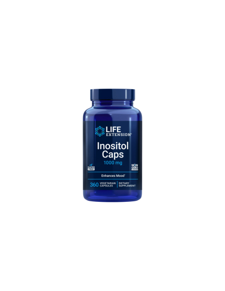 Inositol Caps - 360 vegetarian capsules | Life Extension