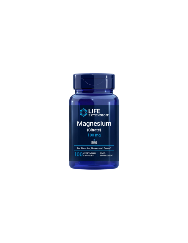 Magnesium (Citrate), EU - 100 Vegetarian...
