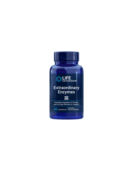 Extraordinary Enzymes - 60 capsules | Life Extension