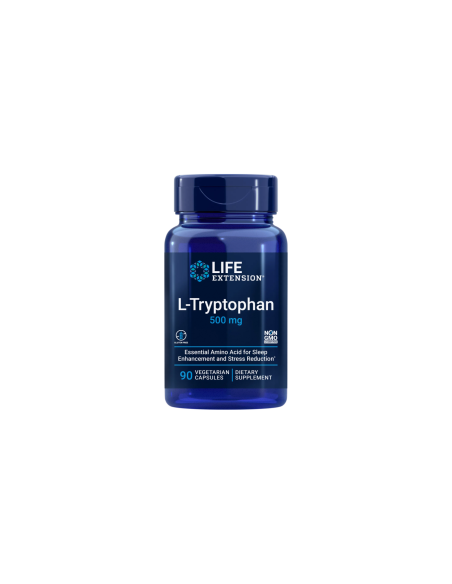 L-Tryptophan - 90 vegetarian capsules | Life Extension