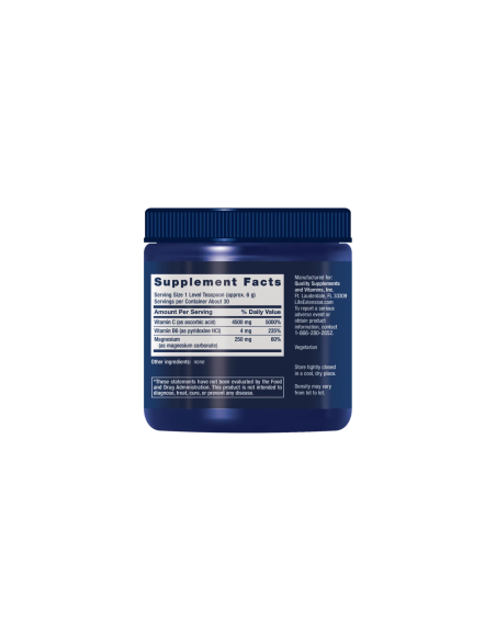 Effervescent Vitamin C Magnesium Crystals - 180 g | Life Extension