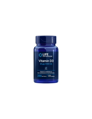 Vitamin D3 - 250 softgels | Life Extension