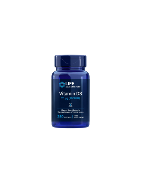 Vitamin D3 - 250 softgels | Life Extension