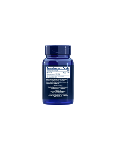 Vitamin D3 25 mcg - 90 softgels | Life Extension