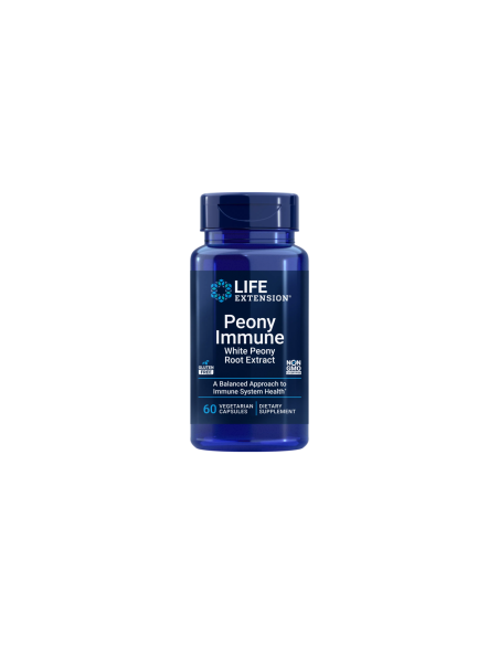 Peony Immune - 60 vegetarian capsules | Life Extension