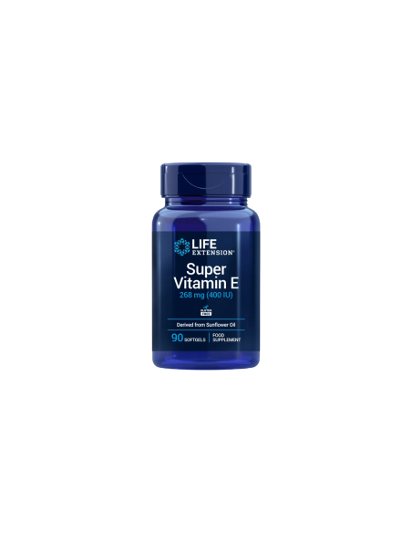 Super Vitamin E 268 mg - 90 softgels | Life Extension