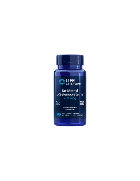 Se-Methyl L-Selenocysteine, 200 mcg, 90 vegetarian capsules | Life Extension