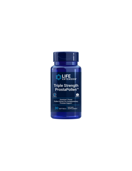 Triple Strength ProstaPollen - 30 softgels | Life Extension