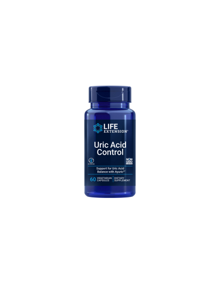 Uric Acid Control - 60 vegetarian capsules | Life Extension