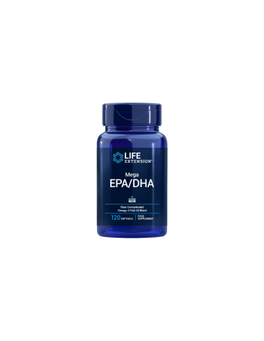 Mega EPA/DHA - 120 softgels | Life Extension