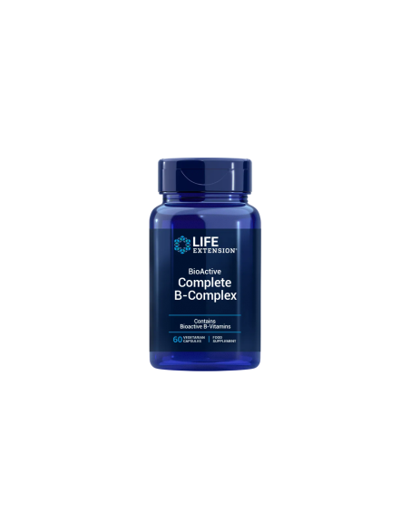 BioActive Complete B-Complex - 60 vegetarian capsules | Life Extension